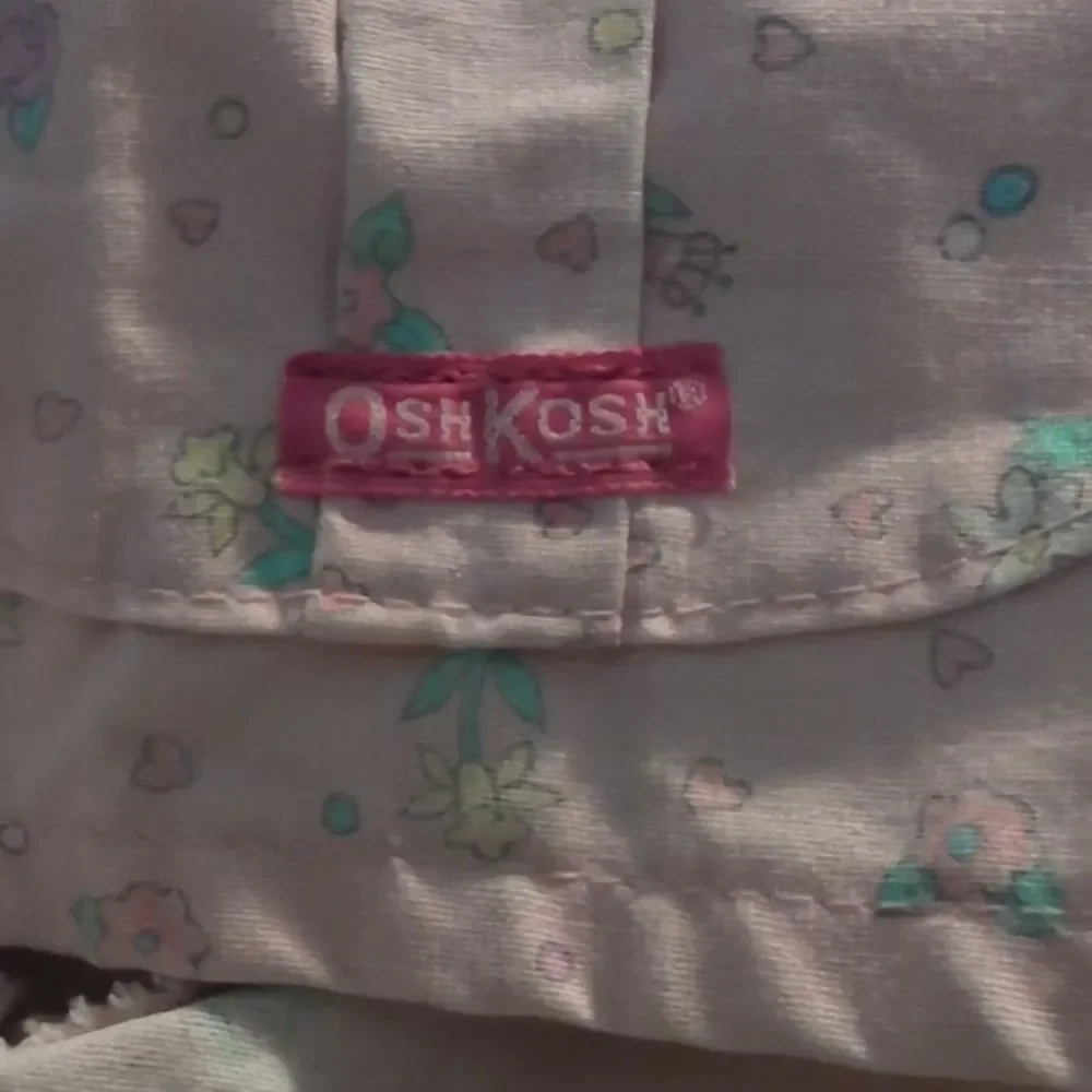 Oshkosh B'Gosh Rare Toddler‎ Girls Pastel Pink Floral Print Shorts